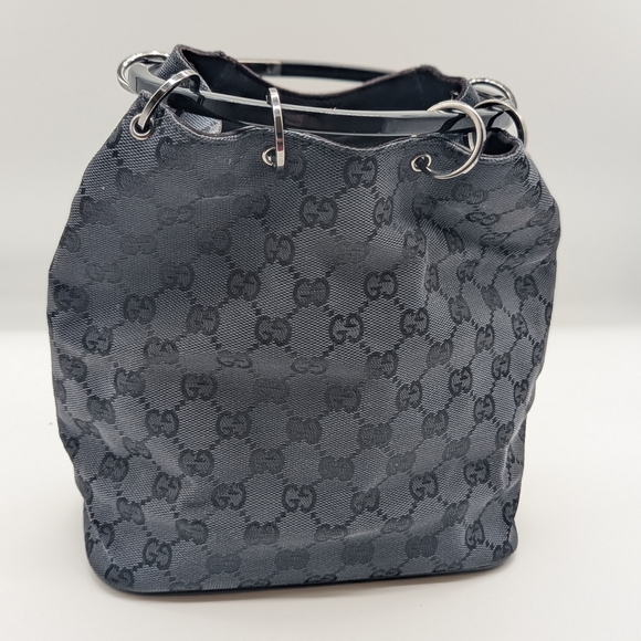 Gucci Gray Bucket Bag - Picture 1 of 10